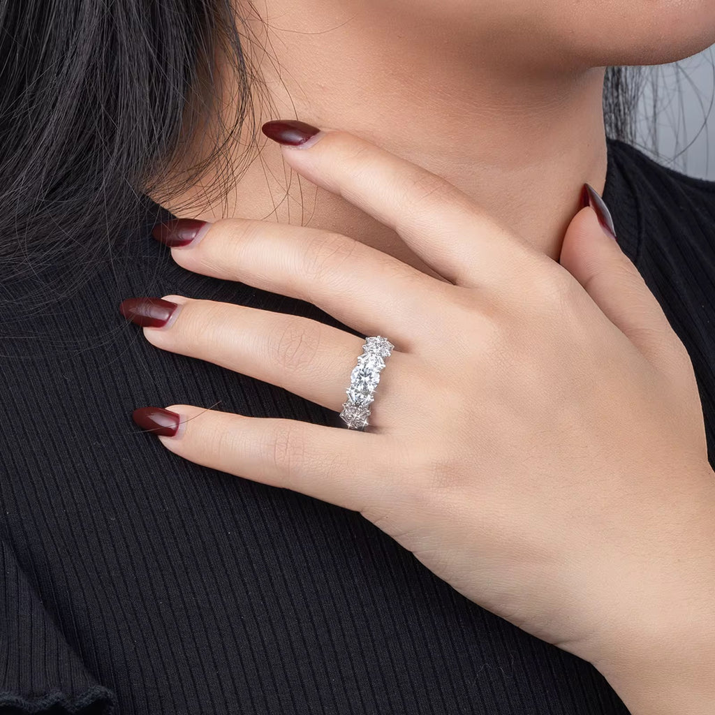 VVS1 Moissanite ring 1 carat